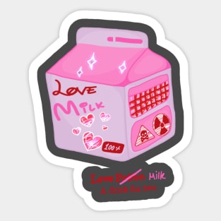 Love Is Poison Sticker